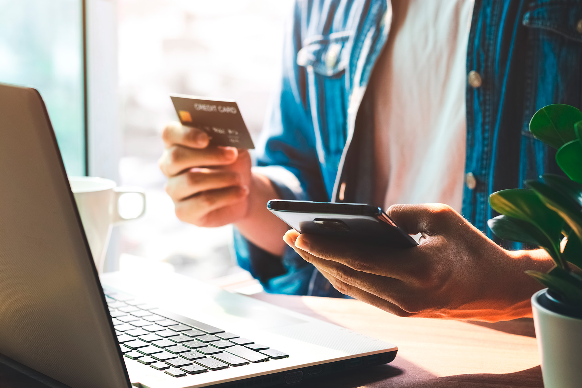 Pagamento online con carta di credito